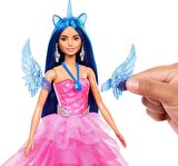 Barbie Mavi Saçlı Prenses Bebek HRR16 Lisanslı Ürün