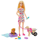 HTK37 Barbie ve Engelli Köpeği Oyun Seti