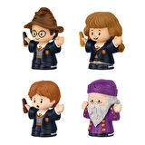 HVG45 Little People Collector Harry Potter ve Felsefe Taşı 4lü Figür Paketi