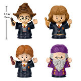 HVG45 Little People Collector Harry Potter ve Felsefe Taşı 4lü Figür Paketi