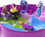 Polly Pocket Monster High Temalı Kompakt Set HVV58 Lisanslı Ürün