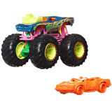 Hot Wheels Monster Trucks ve Araba Seti 1:64 Arabalar RODGER DODGER GRH81-HWN37