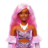 HYV25 Barbie Deluxe Style Doll - Pembe Saçlı