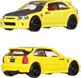 1:64 Hot Wheels Premium Car Culture 2'li Paket 99 HONDA CIVIC TYPE R (EK9)  & HONDA CIVIC TYPE R HBL96 - JBL00
