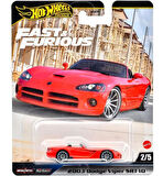 Hot Wheels Fast-Furious Premium Araba 2003 DODGE VIPER SRT10  HNW46-JBL85