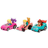 JDG45 Hot Wheels Racerverse Barbie 3 lü Araba Seti