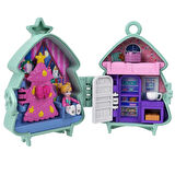 JGM53 Polly Pocket Sevimli Yılbaşı 2li Paket Oyun Seti