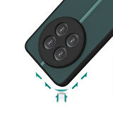 Gpack Realme 12 4G uyumlu Kılıf Kamera Korumalı Hux Silikon