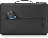 HP 14V33AA 15.6 inc Üstten Kulplu Yandan Fermuarlı İnce Spor Notebook Çantası