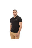 B0A2DJE0011-R Timberland Short Sleeve Stretch Polo Erkek T-Shirt Siyah