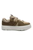 B0A6198EO81-R Timberland Low Lace Up Sneaker Kadın Spor Ayakkabı Haki