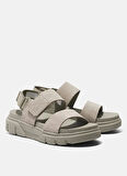 Timberland TB0A61MGEO31Greyfield Sandal BACKST Bej Deri Kadın Sandalet