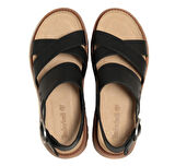 B0A61TRW021-R Timberland Backstrap Sandal Kadın Sandalet Siyah