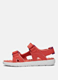 Timberland Kırmızı Kız Çocuk Sandalet TB0A2D3C8011-Perkins Row BACKSTRAP