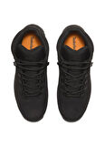 Timberland Deri + Tekstil Siyah Erkek Bot Euro Hiker MID LACE UP BOOT