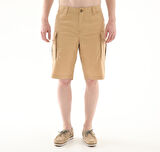 B0A5TZQEH31-R Timberland Brooklıne Poplin Cargo Short Erkek Şort Ve Kapri Kahve