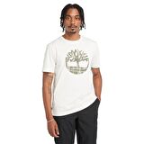Timberland Camo Tree Logo Short Sleeve Tee Erkek T-Shirt