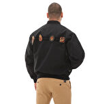 B0A5PWJ0011-R Timberland Lunar New Year Badge Bomber Erkek Ceket Siyah