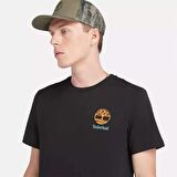 Timberland Back Graphic Short Sleeve Tee Siyah Erkek T-Shirt