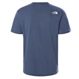 The North Face  Erkek S/S SIMPLE DOME Tişört Mavi-S