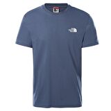 Erkek S/S SIMPLE DOME Tişört Mavi-M