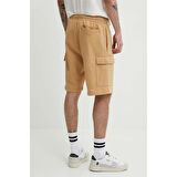Timberland Woven Badge (Bb) Cargo Sweatshort Lıght Wheat Boot Erkek Şort