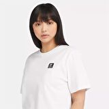 Timberland Short Sleeve Woven Badge Tee Beyaz Erkek T-Shirt