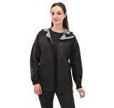B0A5PF60011-R Timberland Mobı Flex Tech Waterproof 2.5L Jacket Kadın Yağmurluk-R&amp;uuml;zgarlık Siyah