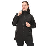 B0A5PF60011-R Timberland Mobı Flex Tech Waterproof 2.5L Jacket Kadın Yağmurluk-R&amp;uuml;zgarlık Siyah