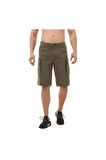B0A5U1BA581-R Timberland Twill Cargo Short Erkek Şort Ve Kapri Yeşil