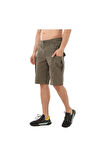 B0A5U1BA581-R Timberland Twill Cargo Short Erkek Şort Ve Kapri Yeşil