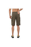 B0A5U1BA581-R Timberland Twill Cargo Short Erkek Şort Ve Kapri Yeşil