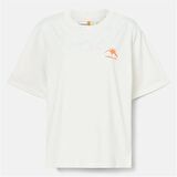 Timberland Hıke Lıfe Graphıc Short-Sleeve Tee Vıntage Whıte Kadın T-Shirt
