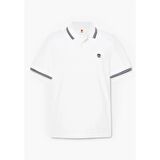 Timberland Tipped Pique Short Sleeve Polo Beyaz Erkek T-Shirt