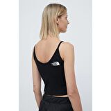 The North Face W Slim Crop Tank Kadın Siyah T-Shirt