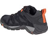 Merrell Moab Fst 3 Yuvarlak Burun Orta Topuk Bağcıklı Outdoor Siyah Spor Bot Deri