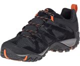 Merrell Moab Fst 3 Yuvarlak Burun Orta Topuk Bağcıklı Outdoor Siyah Spor Bot Deri