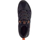 Merrell Moab Fst 3 Yuvarlak Burun Orta Topuk Bağcıklı Outdoor Siyah Spor Bot Deri