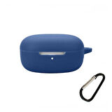 Gpack Xiaomi Redmi Buds 6 Play uyumlu Kılıf Mat Kancalı Silikon SF13