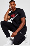 Nike Sportswear Clup Fleece Pamuklu Siyah Erkek Kargo Eşofman Altı