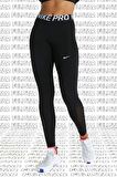 Nike Pro Tigh Fit Full Length Leggings Toparlayıcı Tam Boy Siyah Tayt