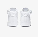 Nike Air Force 1 '07 Mıd Beyaz Boğazlı Kadın Sneaker DH2933-111