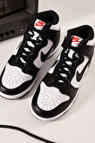 Nike Dunk High Panda Black & White Kadın Günlük Spor Ayakkabı