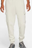 Nike Sportswear Fleece Cargo Pant Şardonlu Krem Eşofman Altı