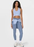 Sweaty Betty Mavi Kadın SB10238A-400 STAMINA SOFT TOUCH VOO Sporcu Sütyeni