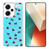 Gpack Xiaomi Redmi Note 13 Pro Plus 5G uyumlu Kılıf Köşeler Airbagli Figürlü Hadra Kapak