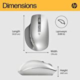 HP 930 1D0K9AA Bluetooth ve Wireless Optik Mouse