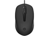 Hp 240J6AA 150 1600 Dpi Wired Kablolu Mouse Siyah