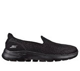 Skechers Go Walk 6 - Big Splash Kadın Siyah Yürüyüş Ayakkabısı 124508 Bbk