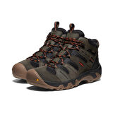 Keen 1028306 Headout Mid WP Black Olive/Fossil Orange Erkek Outdoor Bot